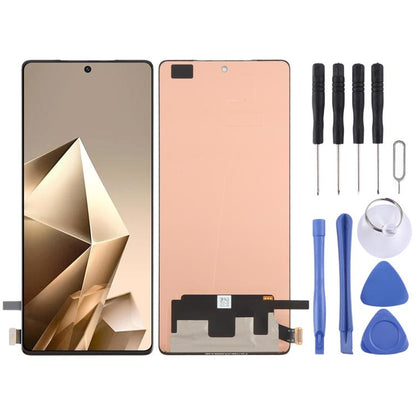 Original AMOLED LCD Screen with Digitizer Full Assembly, For Infinix GT 30 5G X6876, For Infinix Hot 60 Pro+ 4G X6886, For Infinix Hot 60 Pro 4G X6885, For Infinix GT 30 Pro 5G X6873, For Infinix Note 50 Pro+ X6856, For Infinix Note 50 Pro 4G X6855