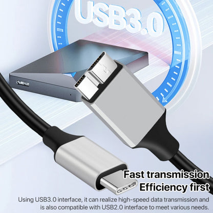 USB-C / Type-C 3.0 to Micro B Mobile Hard Disk Adapter Cable, 0.3m, 1m