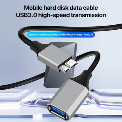 USB 3.0 A Female to Micro B Mobile Hard Disk Adapter Cable, 0.2m, 0.5m