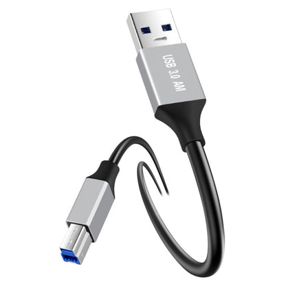 USB 3.0 A Male to USB-B Square Interface Printer Data Transmission Adapter Cable, 0.3m, 1m, 2m