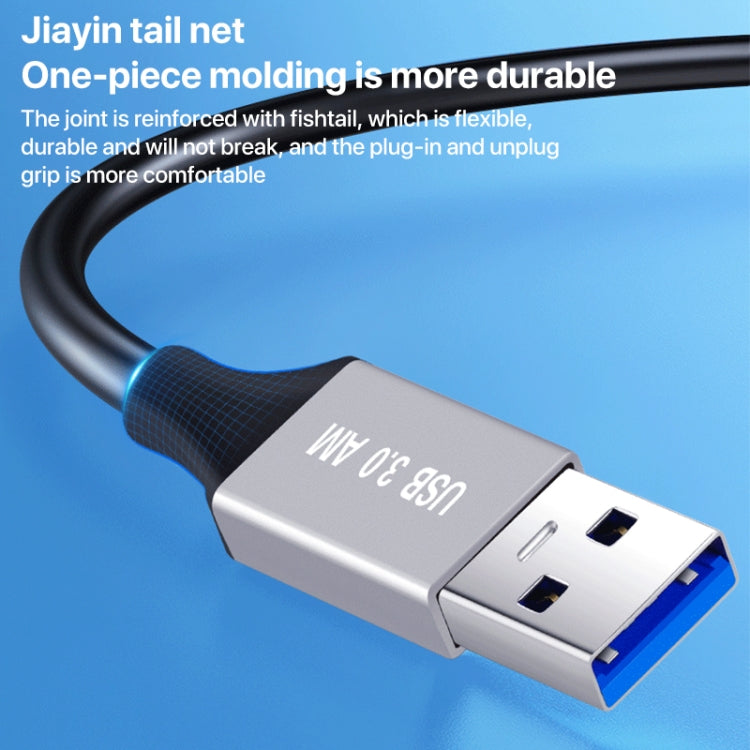 USB 3.0 A Male to USB-B Square Interface Printer Data Transmission Adapter Cable, 0.3m, 1m, 2m