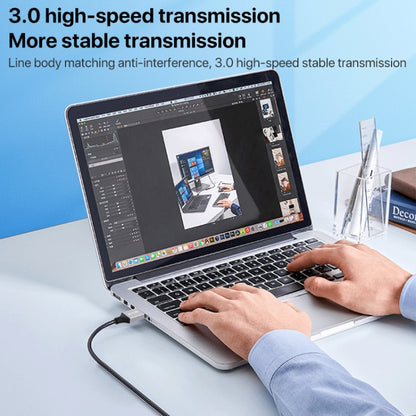 USB 3.0 A Male to USB-B Square Interface Printer Data Transmission Adapter Cable, 0.3m, 1m, 2m