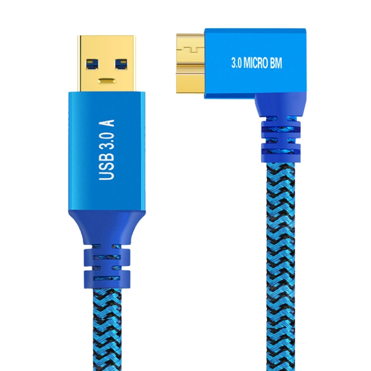USB 3.0 A to Micro B 3.0 Male Mobile Hard Drive Data Connection Cable, 1m