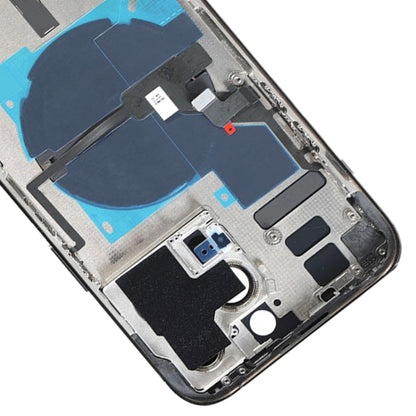 For iPhone 14 Pro Max Battery Back Cover with Power + Volume Flex Cable + Wireless Charging Module, China Version, CE EU Version, US Version