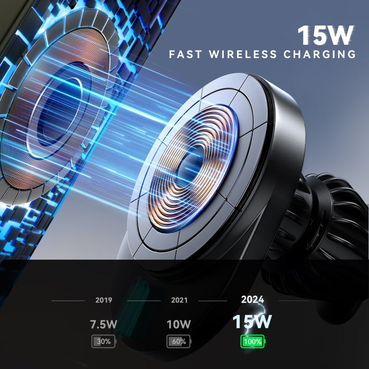 JOYROOM JR-ZS409 Magnetic Car Air Vent Phone Wireless Charging Mount, JR-ZS409