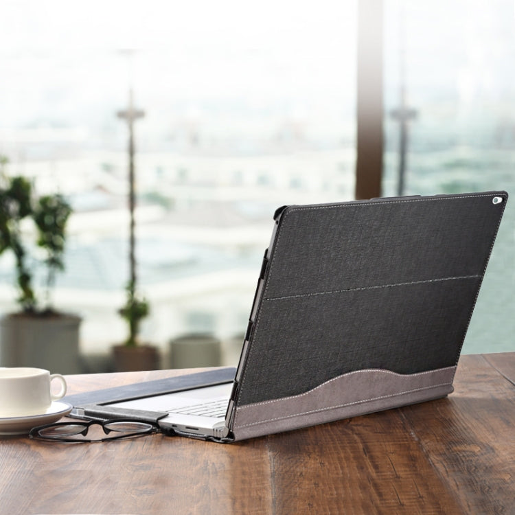 PU Leather Laptop Protective Case with Screen Stand, For Microsoft Surface Book 3 / 2 / 1 13.5 inch, For Microsoft Surface Book 3 / 2 15 inch