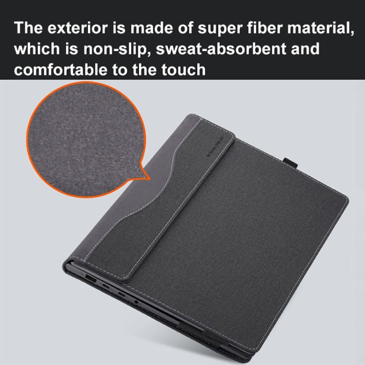 Leather Laptop Shockproof Protective Case with Stand, For MicroSoft Surface Laptop 13.5 inch, For MicroSoft Surface Laptop 15 inch