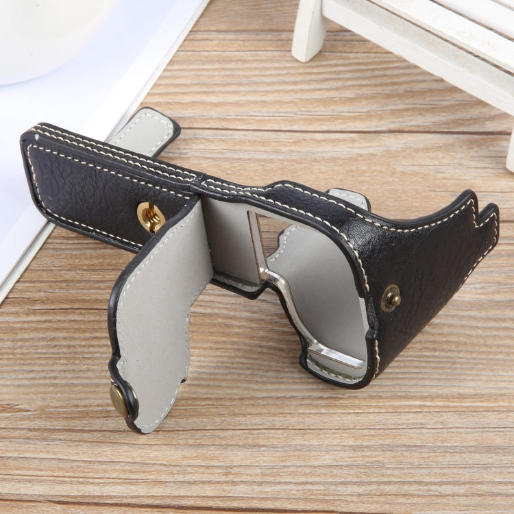 Buffalo Texture PU Leather Camera Half Case Base, For FUJIFILM X-S20, For FUJIFILM X-T1