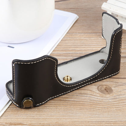 Glossy PU Leather Camera Half Case Base, For FUJIFILM X100VI, For FUJIFILM X-T5