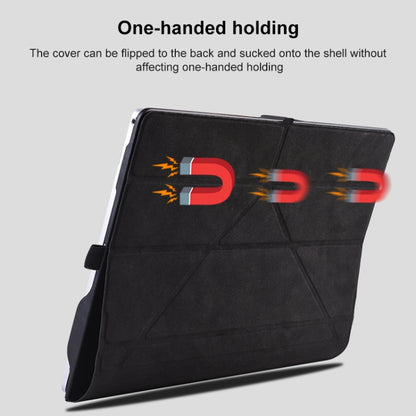 Deformation All-inclusive Leather Laptop Case, For Microsoft Surface Book 3 / 2 / 1 15 inch