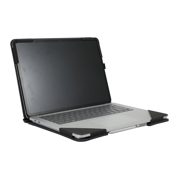 Cotton Cloth Texture Leather Laptop Protective Case, For Microsoft Surface Laptop Studio 2