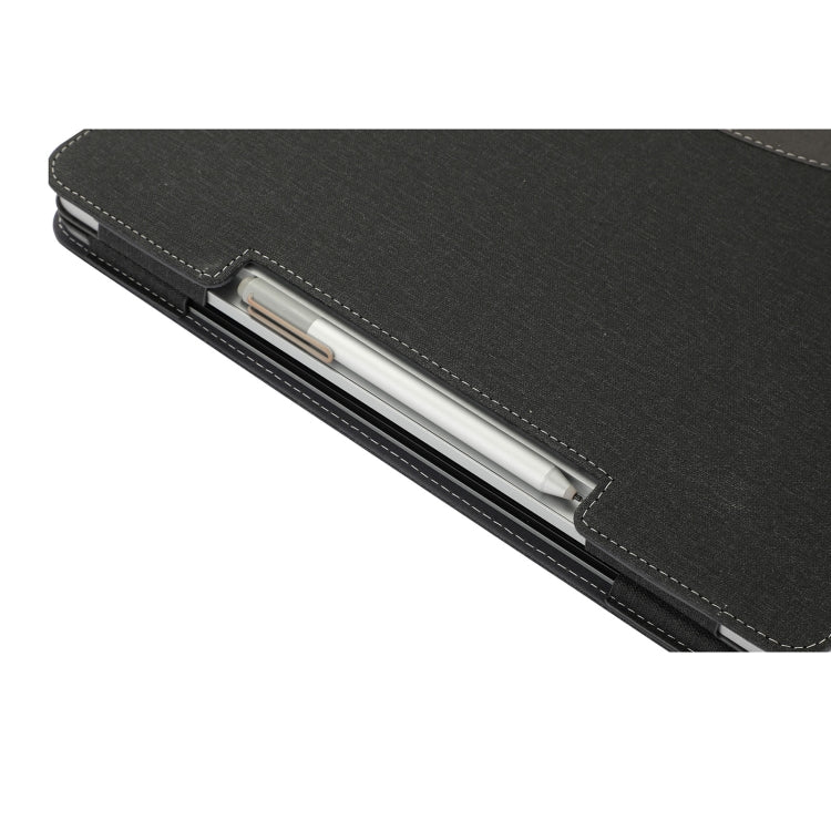 Cotton Cloth Texture Leather Laptop Protective Case, For Microsoft Surface Laptop Studio 2