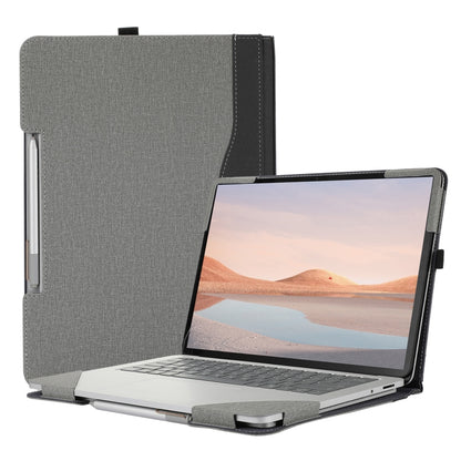 Cotton Cloth Texture Leather Laptop Protective Case, For Microsoft Surface Laptop Studio 2