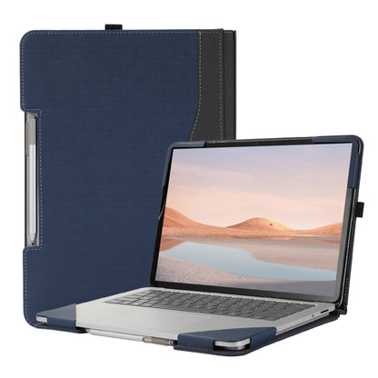 Herringbone Texture Leather Laptop Protective Case, For Microsoft Surface Laptop Studio 2