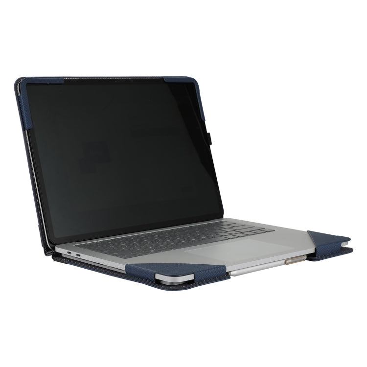 Herringbone Texture Leather Laptop Protective Case, For Microsoft Surface Laptop Studio 2