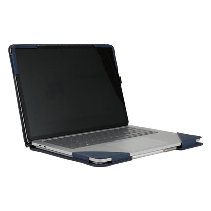 Herringbone Texture Leather Laptop Protective Case, For Microsoft Surface Laptop Studio 2