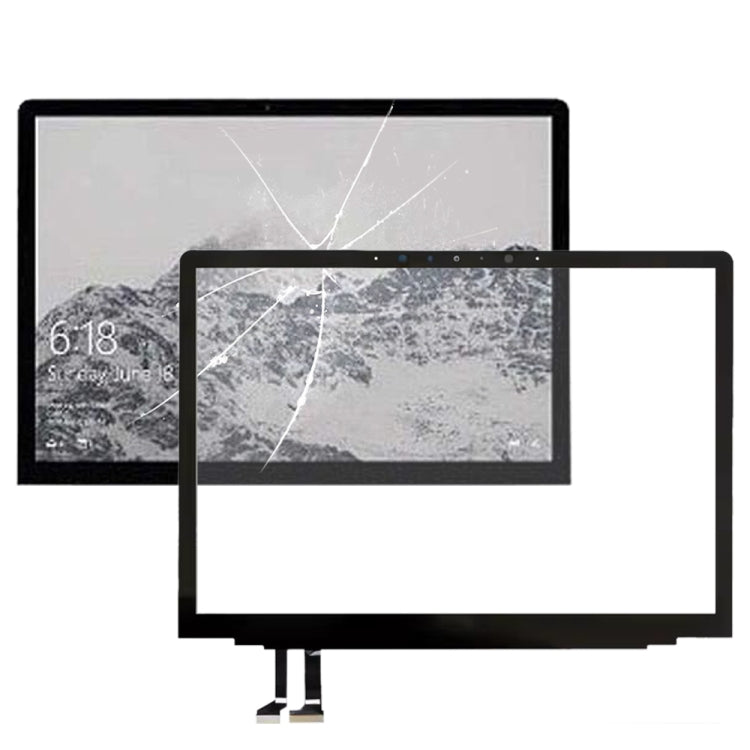 Touch Panel with OCA Optically Clear Adhesive, For Microsoft Surface Pro 9 2038 2023, For Microsoft Surface Pro 8 1983, For Microsoft Surface Book 3 13.5 inch, For Microsoft Surface Pro X 1876, For Microsoft Surface Laptop 3 15 inch