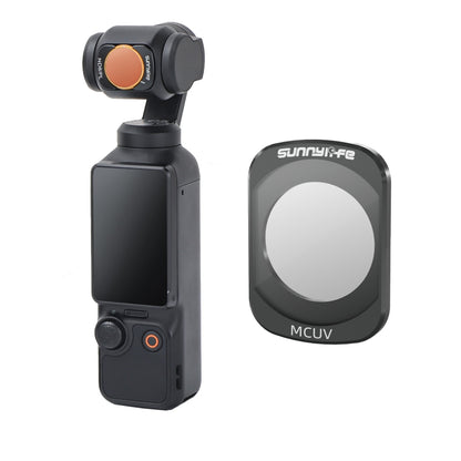 For DJI Osmo Pocket 3 Sunnylife Camera Lens Magnetic Metal Filter, No Impact On Gimbal Reset, MCUV, ND8, ND16, ND32, ND64, CPL, ND8PL, ND16PL, ND32PL, ND64PL, 3 in 1 CPL ND8 ND16, 4 in 1 ND8-64, 4 in 1 ND8-64PL, 4 in 1 UV CPL ND32 ND64...