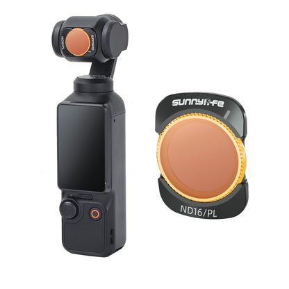 For DJI Osmo Pocket 3 Sunnylife Camera Lens Magnetic Metal Filter, No Impact On Gimbal Reset, MCUV, ND8, ND16, ND32, ND64, CPL, ND8PL, ND16PL, ND32PL, ND64PL, 3 in 1 CPL ND8 ND16, 4 in 1 ND8-64, 4 in 1 ND8-64PL, 4 in 1 UV CPL ND32 ND64...
