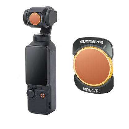 For DJI Osmo Pocket 3 Sunnylife Camera Lens Magnetic Metal Filter, No Impact On Gimbal Reset, MCUV, ND8, ND16, ND32, ND64, CPL, ND8PL, ND16PL, ND32PL, ND64PL, 3 in 1 CPL ND8 ND16, 4 in 1 ND8-64, 4 in 1 ND8-64PL, 4 in 1 UV CPL ND32 ND64...