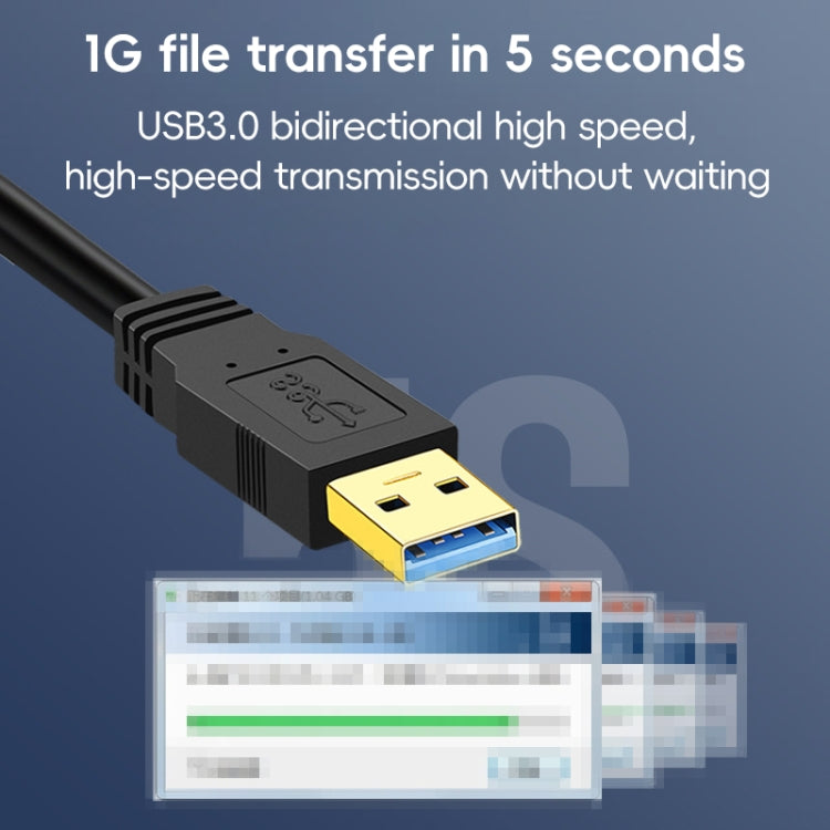 USB 3.0 Male To USB 3.0 Male Double End USB Cable, 0.3m, 0.6m, 1m