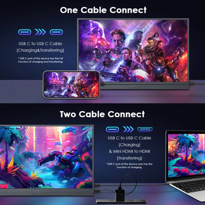 GXMO G156FC 15.6 inch 1920x1080P IPS Screen Portable Monitor, G156FC