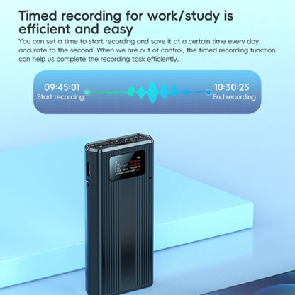 ZD42B Magnetic Sound Control Smart Noise Reduction Voice Recorder, 16GB, 32GB