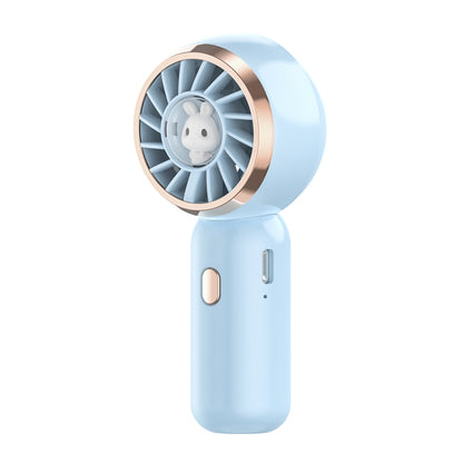 Mini Turbine Handheld Cute Rabbit Electric Fan