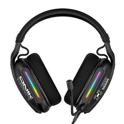 ONIKUMA X12 USB /  3.5mm Wired RGB Light Gaming Headset with Mic, Cable length: 2.2m, X12