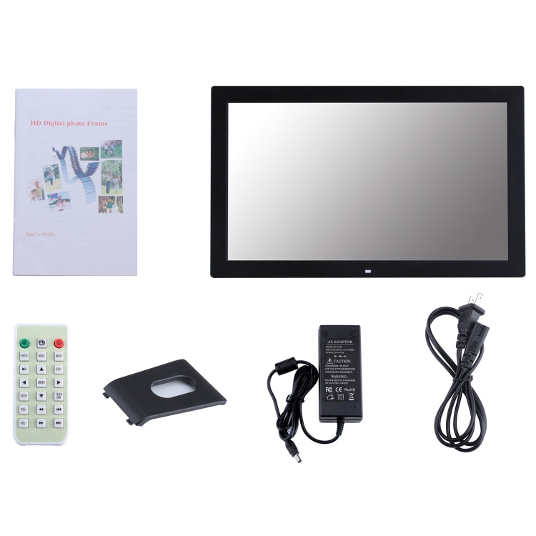 18.5 inch IPS Screen Digital Photo Frame, US Plug, EU Plug