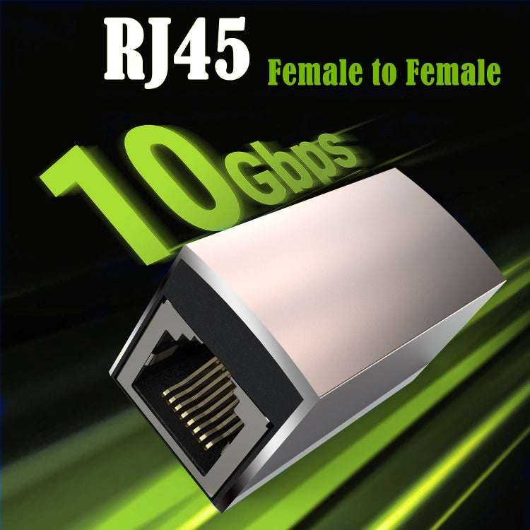 10Gbps RJ45 Female to Female in Line Coupler Cat8 / Cat7 / Cat6 / Cat5 Ethernet Cable Extender Adapter