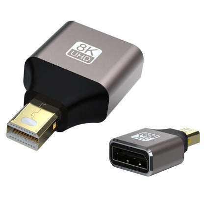 8K 60Hz Male Mini Displayport to Female Displayport Adapter DP Converter, Male Mini Displayport to Female Displayport