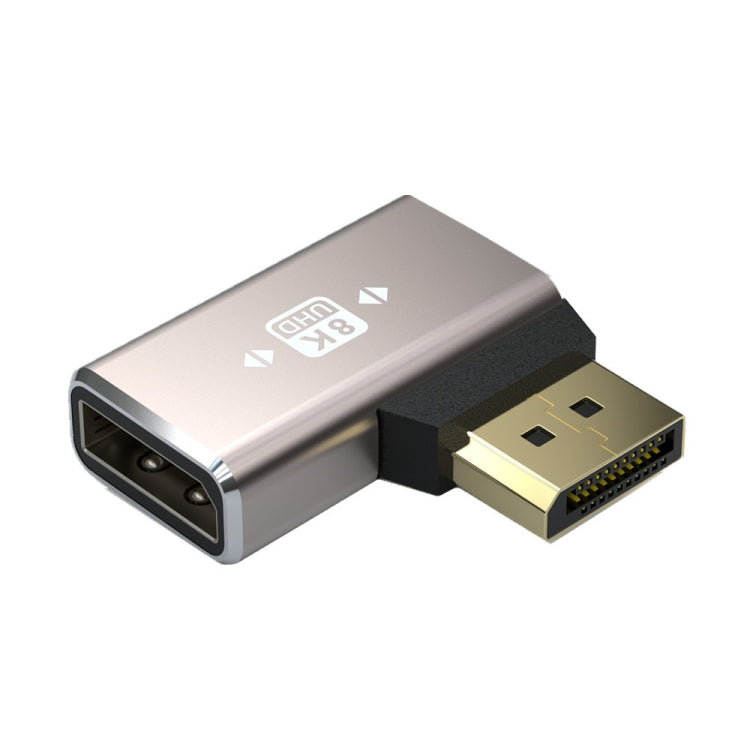 8K 60Hz PD1.4 Male Displayport to Female Displayport Adapter Converter, Up, Down, Left, Right