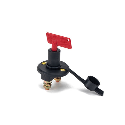 200A Car Battery Selector Isolator Disconnect Rotary Switch Cut with 2 Keys, A2941