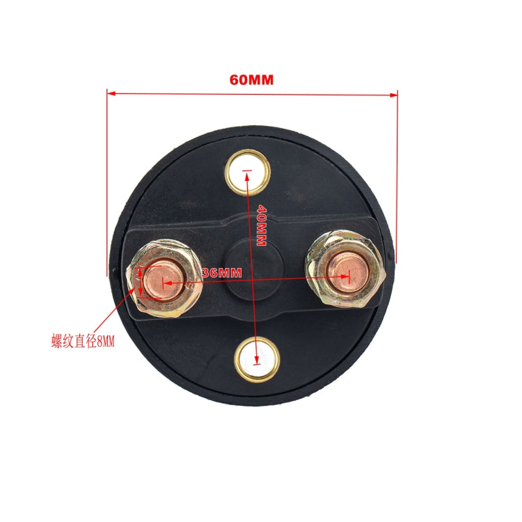200A Car Motorcycles Battery Selector Isolator Disconnect Rotary Switch Cut, A2954