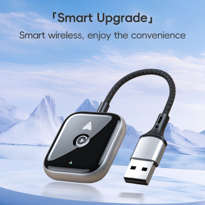 2 in 1 Apple CarPlay / Android Auto Wired to Wireless Car CarPlay Box Adapter, Apple CarPlay / Android