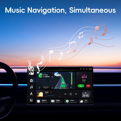 2 in 1 Apple CarPlay / Android Auto Wired to Wireless Car CarPlay Box Adapter, Apple CarPlay / Android