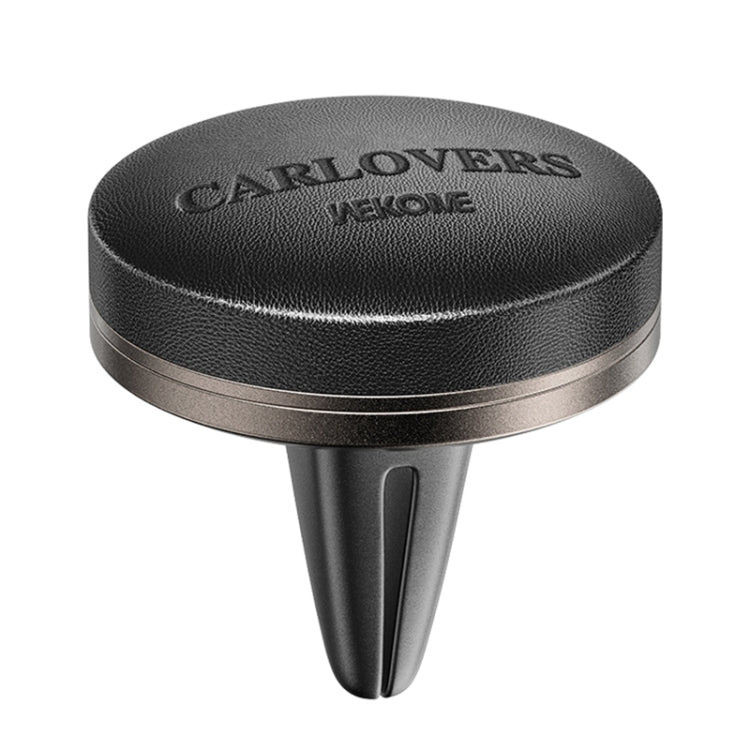 WEKOME WT-CA07 K-Captain Genuine Leather Solid Car Aroma Diffuser, WT-CA07 (Black), WT-CA07 (Red)