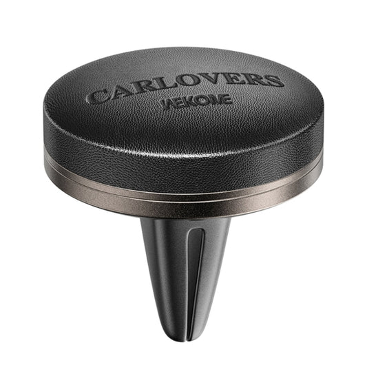 WEKOME WT-CA07 K-Captain Genuine Leather Solid Car Aroma Diffuser, WT-CA07 (Black), WT-CA07 (Red)