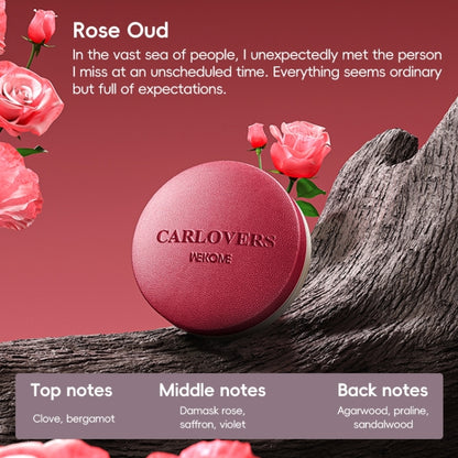 WEKOME WT-CA07 K-Captain Genuine Leather Solid Car Aroma Diffuser, WT-CA07 (Black), WT-CA07 (Red)