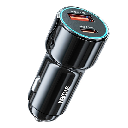 WEKOME WP-C49 Pop Digital Series USB, USB-C / Type-C 63W Fast Car Charger, WP-C49