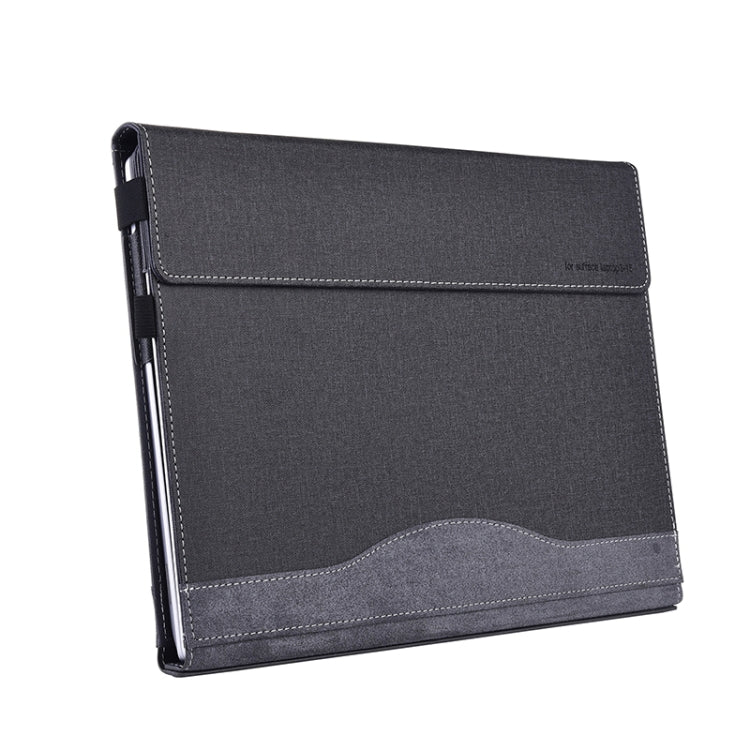 Cloth Texture Laptop Leather Protective Case, For MicroSoft Surface Laptop 7 13.8 inch
