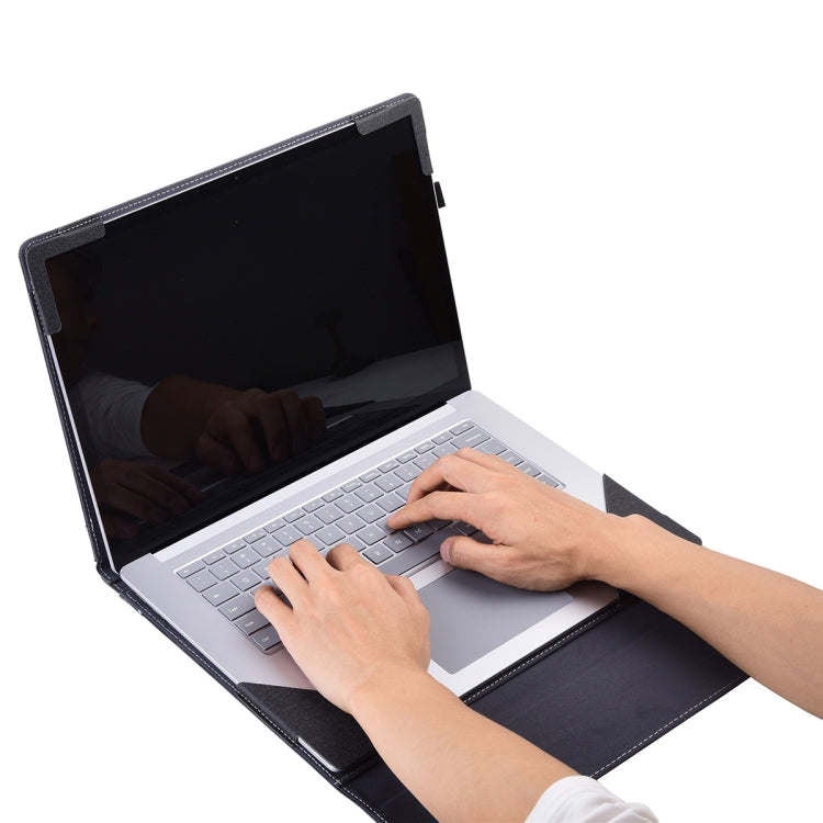 Cloth Texture Laptop Leather Protective Case, For MicroSoft Surface Laptop 7 13.8 inch