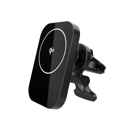 CW12 15W Max QI Standard Magnetic Wireless Charging Car Holder, CW12