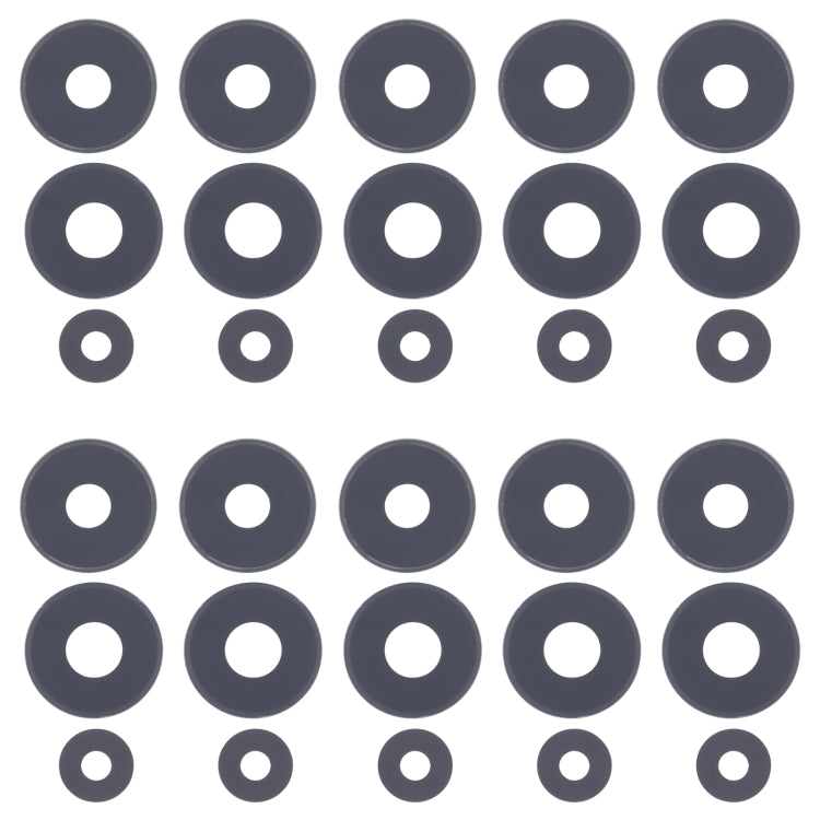 10pcs Back Camera Lens, For Xiaomi Redmi Note 13R, For Xiaomi Poco F6, For Xiaomi Redmi Turbo 3, For Xiaomi Poco M6 Pro 4G, For Xiaomi Poco X6 Neo, For Xiaomi Redmi Note 13 4G, For Xiaomi Poco X6 Pro, For Xiaomi Poco X6, For Xiaomi Redmi Note 13 Pro+