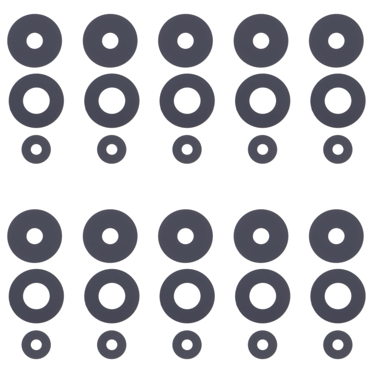 10pcs Back Camera Lens, For Xiaomi Redmi Note 13R, For Xiaomi Poco F6, For Xiaomi Redmi Turbo 3, For Xiaomi Poco M6 Pro 4G, For Xiaomi Poco X6 Neo, For Xiaomi Redmi Note 13 4G, For Xiaomi Poco X6 Pro, For Xiaomi Poco X6, For Xiaomi Redmi Note 13 Pro+