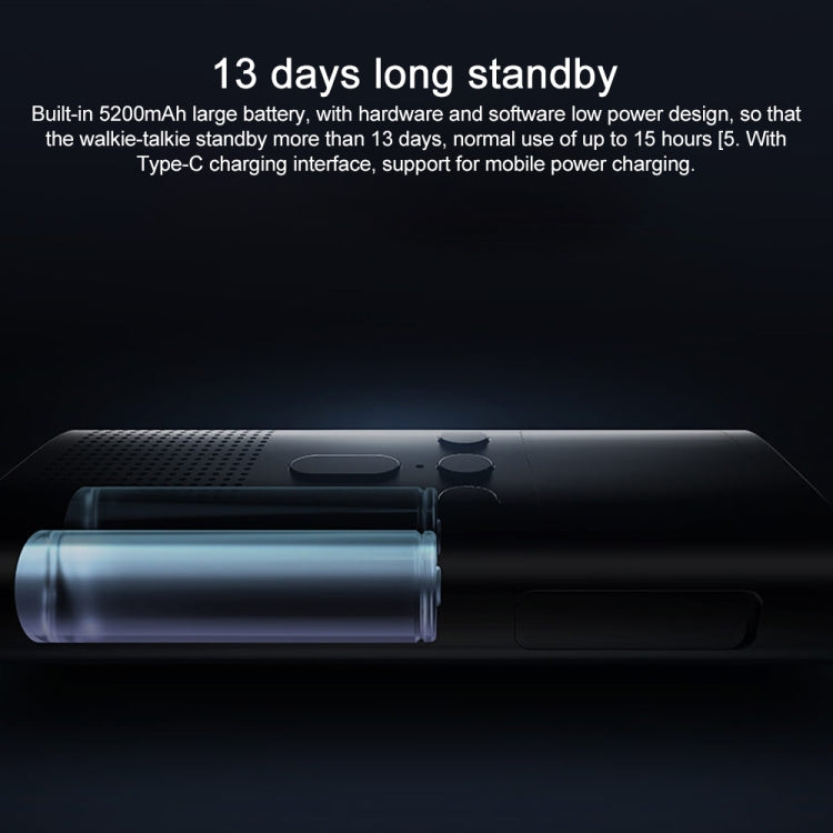 Original Xiaomi IP65 Waterproof UV Dual Band Walkie Talkie 2, Xiaomi Walkie Talkie 2