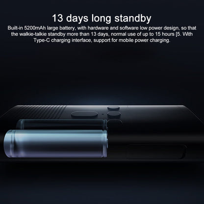 Original Xiaomi IP65 Waterproof UV Dual Band Walkie Talkie 2, Xiaomi Walkie Talkie 2