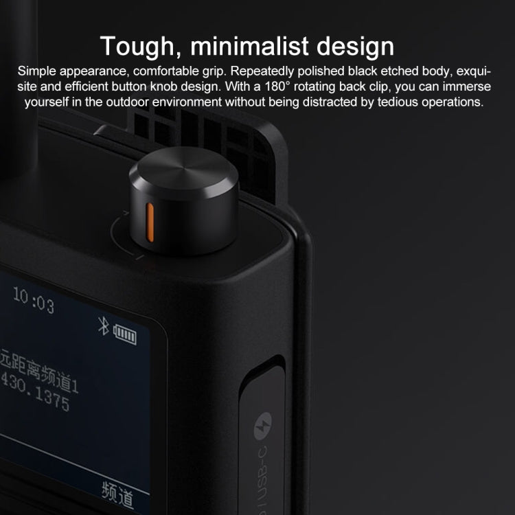 Original Xiaomi IP65 Waterproof UV Dual Band Walkie Talkie 2, Xiaomi Walkie Talkie 2