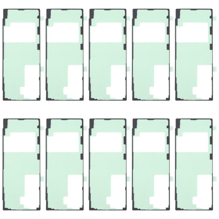 10pcs Back Housing Cover Adhesive, For Galaxy S26+ SM-S947B, For Galaxy S26 Ultra SM-S948B, For Galaxy S26 SM-S942B, For Galaxy S25 FE SM-S731B, For Galaxy Z Fold7 SM-F966B, For Galaxy Z Flip7 SM-F766B, For Galaxy S25 Edge SM-S937B